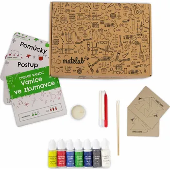 Dětská vědecká sada Chemie Vánoc - chemická sada pro děti