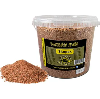 Návnadová surovina CSV Vnadící směs kbelík - 5,2 l/skopex/ červená