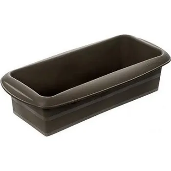 Nádoba na pečení LURCH Flexiform 25 x 9 cm hnědá - silikonová forma na biskupský chlebíček