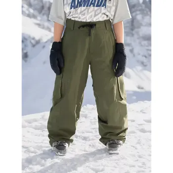 Snowboardové kalhoty Kalhoty ARMADA Team Issue 2L insulated cargo pant olive 25/26 velikost L
