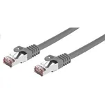 C-TECH kabel patchcord Cat6, FTP, šedý, 20m CB-PP6F-20