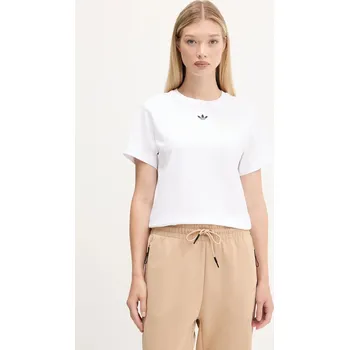 Pánské tričko Bavlněné tričko adidas Originals Adibreak JV7207 bílá 00X, vel. S