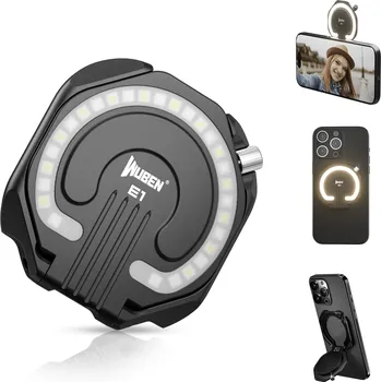 Svítilna Wuben E1 Black svítilna pro mobilní telefony 300lm, černá