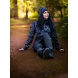 Unuo, Dámský softshellový kabát s fleecem, Černá, Šperky - XS