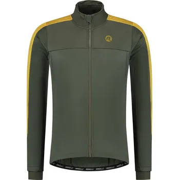 Zrcátko na kolo Silně zateplená zimní bunda Rogelli FREEZE, khaki 3XL