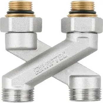 Fitinka Spodní křížení "X" pro VK radiátory přímý, RAFTEC (HRKX11)