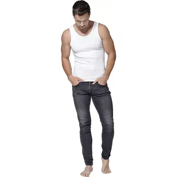 Pánské tílko Tílko Pleas 85066 řádek - bílá velikost XXL