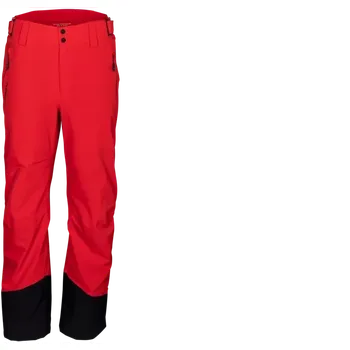 Snowboardové kalhoty Lyžařské kalhoty Stöckli Fullzip - červená L