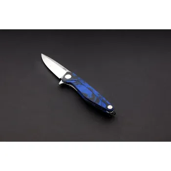 kapesní nůž Acta non verba knives ACTA NON VERBA Z300 BB - Stonewash G10 Blue Velvet