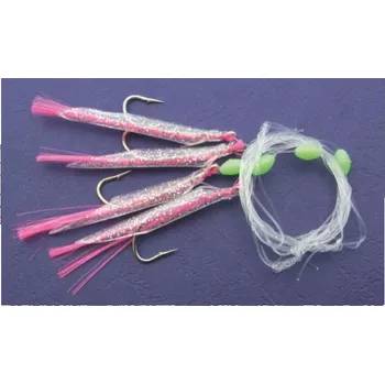 Mořský Návazec Mistrall Systém pro lov tresek 0,60mm 3/0 Růžová