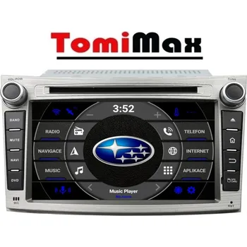 Autorádio TomiMax Subaru Outback/Legacy Android 14 autorádio s WIFI, GPS, USB, BT HW výbava: 8 Core 6GB+128GB HIGH - Model auta: Subaru Outback/Legacy 2008-2014, Velikost obrazovky: Dotyková obrazovka: 7"