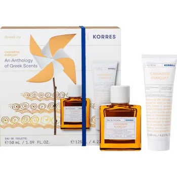 Nestandardní parfém Korres Cashmere Kumquat Korres Cashmere Kumquat toaletní voda 50 ml + Korres Cashmere Kumquat tělové mléko 125 ml