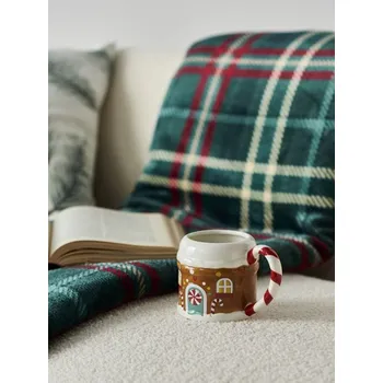 Sinsay - Hrnek s vánočním motivem - béžová - 078CW-08X - 078CW-08X-ONE-2