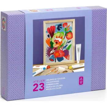 kreativní sada Atelier 23 - Míchání barev a malba pro teenagery i dospělé