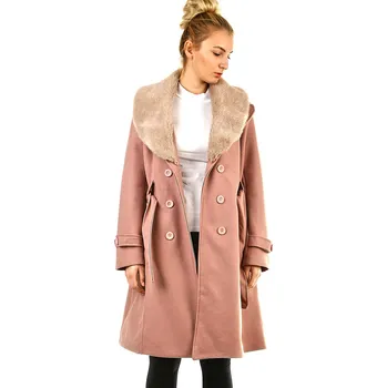 TopMode Kabát dámský s kožešinou 846548