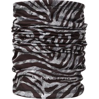 Nákrčník Multifunkční šátek 5v1 ALPINE PRO RAHUL 3 černá/bílá UNI