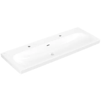 Umyvadlo Villeroy & Boch Skyla - Nábytkové umyvadlo 1200x460 mm, s přepadem, CeramicPlus, alpská bílá 5A51C4R1