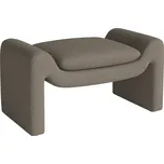 Bolia Světle hnědá bouclé podnožka Mielo 83 x 52 cm