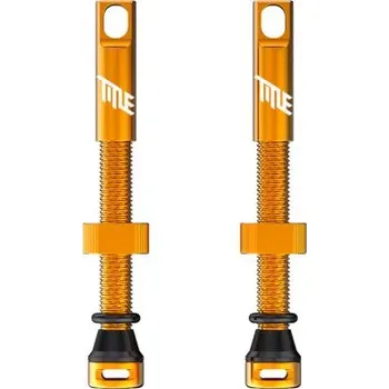 Plášť na kolo Bezdušové ventilky Title MTB - zlatá