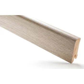 soklová lišta Lišta Comfort 13117, fóliová, MDF Podlahová lišta Comfort, fóliová, MDF, ideální pro vinylové a laminátové podlahy