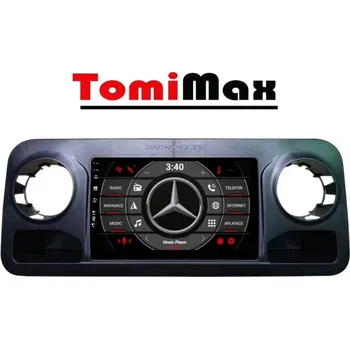Autorádio TomiMax Mercedes Sprinter Android 14 autorádio s WIFI, GPS, USB, BT HW výbava: 4 Core 2GB+32GB LOW - Model auta: Mercedes Sprinter 2019+, Velikost obrazovky: Dotyková obrazovka: 10,1"