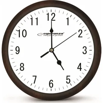 Hodiny Esperanza Los Angeles nástěnné hodiny bílé (EHC015W)