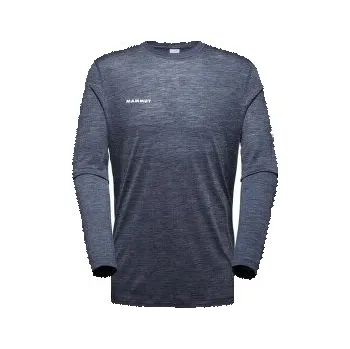 Mammut Tree Wool FL Longsleeve Men marine melange 5784 modrá XL