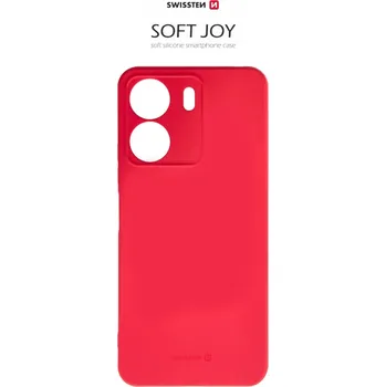 Pouzdro na mobilní telefon POUZDRO SWISSTEN SOFT JOY PRO XIAOMI REDMI 13C 4G ČERVENÉ