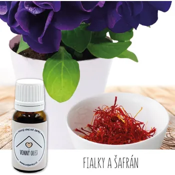 Vonný olej Od Janky Vonný olej Fialky a šafrán 10 ml
