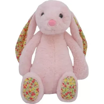 plyšák Plyšový králíček Michaś růžový 35 cm