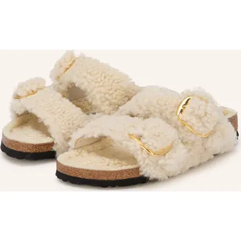 Dámská obuv Birkenstock Dámské Pantofle Arizona Big Buckle Fur, režná, 40