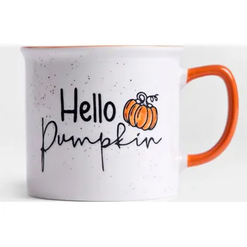 Hrnek | GHOST TOWN | hello pumpkin s oranžovým uchem | 0,4 l | 706004