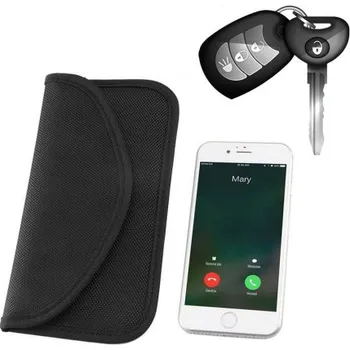 Pouzdro na mobilní telefon MG | MG Signal Blocking pouzdro na blokování signálu mobilu 20x11cm, černé