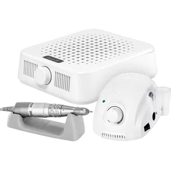 Bruska na nehty Frézka Marathon 3 Champion white + H200 + odsávač prachu Marathon Levent