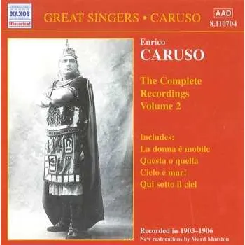 Zahraniční hudba CD Enrico Caruso: The Complete Recordings Volume 2 2003