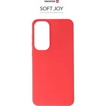 Pouzdro na mobilní telefon POUZDRO SWISSTEN SOFT JOY PRO SAMSUNG S931B GALAXY S25 5G ČERVENÉ