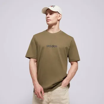 Pánské tričko Adidas Tričko M Lin Sj T Khaki S