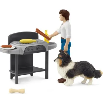 Schleich Tomovo grilování s rodinou a přáteli