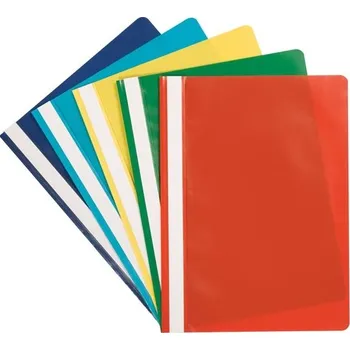 Plast.rychlovazače Q-Connect - A4, mix barev, 5 ks