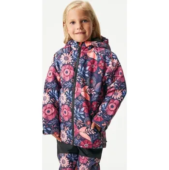 Oblečení a móda Unuo Dětská zimní bunda Polar, Kouzelné květiny - 134/140