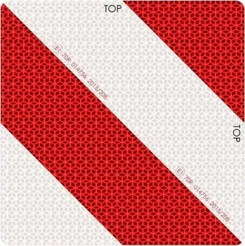 Plechová cedule Kovová výstražná cedule odrazná 282x282 mm