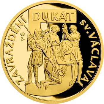 2023 - Zlatý pětidukát sv. Václava se zlatým certifikátem