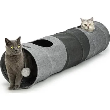 Hračka pro kočku Tunel pro kočky Lionto Ø30x130cm