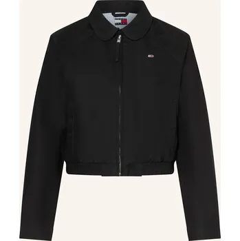 Dámský kabát Tommy Jeans Dámský Blouson, černá, 34