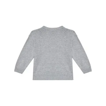 Dámský svetr United Colors Of Benetton Kardigan 120YG600G Šedá Regular Fit 90