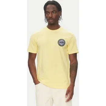 Pánské tričko Quiksilver T-Shirt Circle Back Ss EQYZT08054 Žlutá Regular Fit M