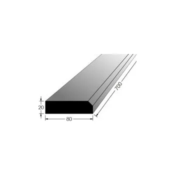 Práh buk 700* 80/síla 20mm