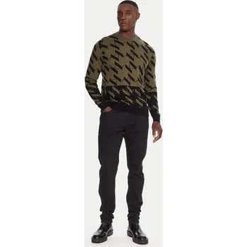 Pánský svetr KARL LAGERFELD Svetr 655022 554305 Zelená Regular Fit M