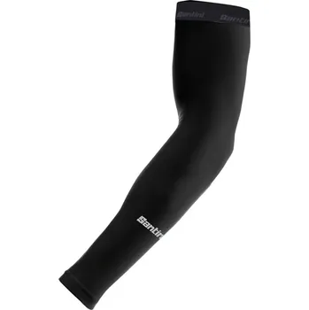 Cyklistické návleky Santini Návleky na ruce Santini Totum Black velikost XS - S