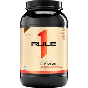 Protein Rule1 Protein s přírodní příchutí - Protein Naturally Flavored (780 g, Hořká čokoláda)